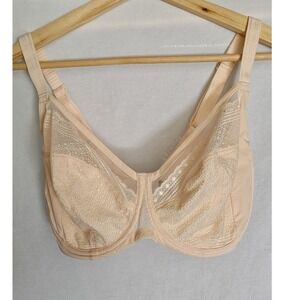 Understance Salma FlexWire Full Coverage Lace Sakura Beige Bra 32I